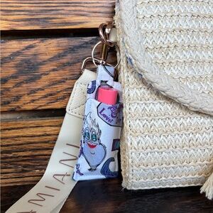 Handmade keychain chapstick holder